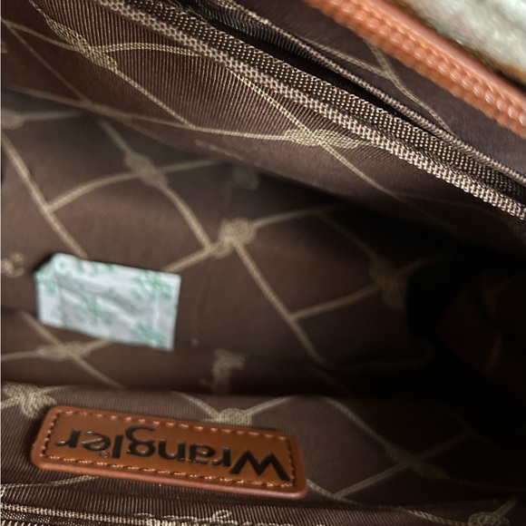 NWT..Wrangler Southwestern Crossbody Small Tote Bag/Strap - Picture 8 of 11